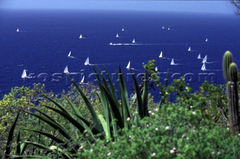 Antigua Island in the British West Indies