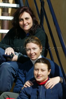 Riva del Garda 18 03 2004Olympic Garda 2004-EurolimpChiara Calligaris - Daniela Magistro -Alessandra PetriYngling