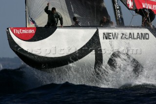 Bowman and fordeck crew Team New Zealand