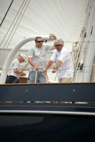 Brad Butterworth at the Superyacht Cup