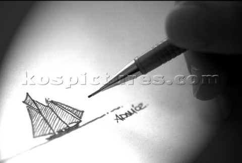 Naval Architecture on 519 3184 Yacht Designer And Naval Architect At Work A Kos Picture