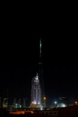 Dubai+skyline+at+night
