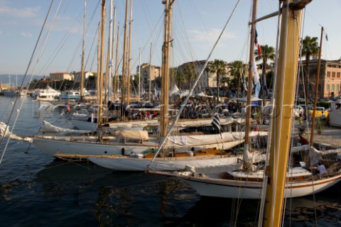 Les Regates Imperiales 2012  fleet in port