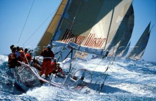 Winston at the Start from Fremantle Whitbread 93/4