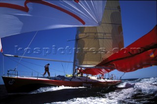 Winston peel chnages spinnaker