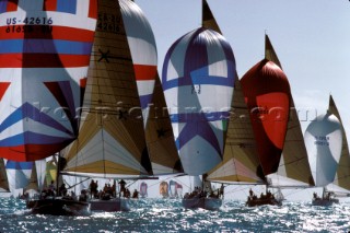 Spinnaker Run Key West 1990