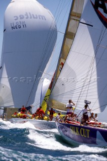 Action from start of Leg 7 - Fort Lauderdale - WRTWR 1997-98