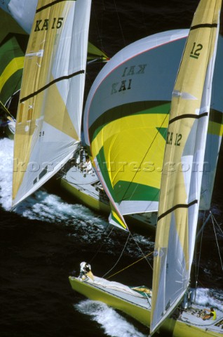 Kookaburra team  Americas Cup 1987