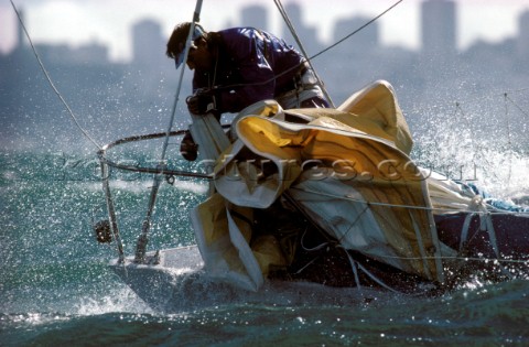 Crew On Bow  San Francisco