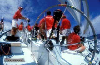 On Board Kialoa V - owner Jim Kilroy.