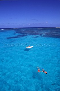 Snorkeling in the Grenadines