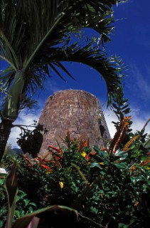 Old sugar mill, Nevis