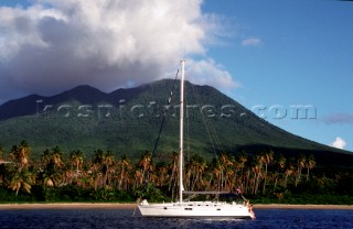 Yacht Moored Nevis