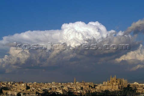 Clouds over Palma Mallorca