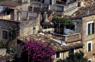 Roof terrace of appartment in Palma Mallorca