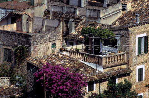 Roof terrace of appartment in Palma Mallorca