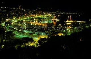 The superyacht harbour port of Monte Carlo, Monaco