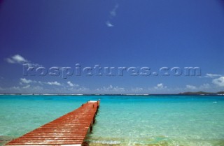 Pontoon in the Caribbean