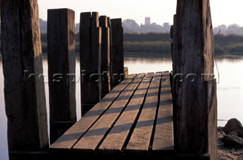 Wooden dock