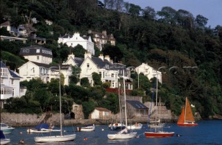 Entrance to the river Dart, Dartmouth, Devon, UK