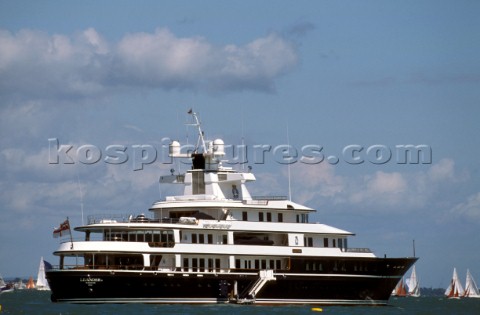 Sir Donald Goslings megayacht Leander