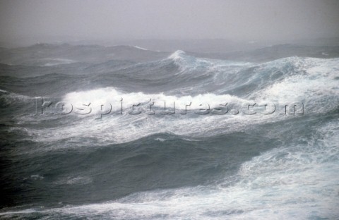 Stormy sea
