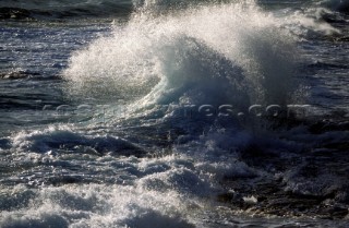 Crashing wave