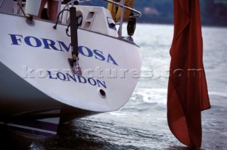 Swan 51 Formosa cruising in the Solent England