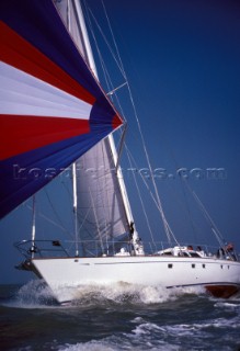 Swan with Spinnaker General Cruising