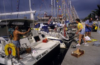 ARC - Atlantic Rally for Cruisers prepare for leaving port