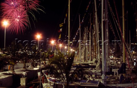 ARC  Atlantic Rally for Cruisers prepare for leaving port