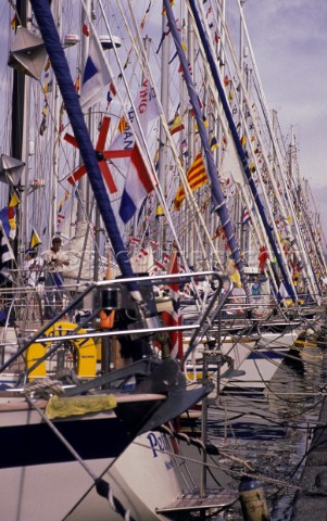 ARC  Atlantic Rally for Cruisers prepare for leaving port