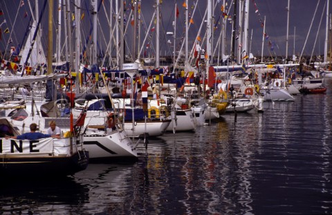 ARC  Atlantic Rally for Cruisers preparing for departure