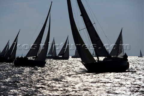 Racing Round  The Island Race 94