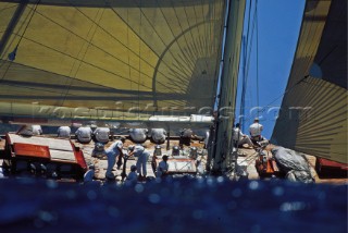 J Class racing in Antigua Race Week