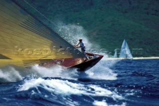 J Class racing in Antigua Race Week