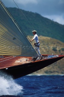 J Class racing in Antigua Race Week