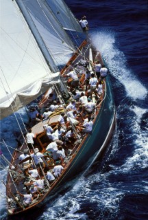 J Class racing in Antigua Race Week