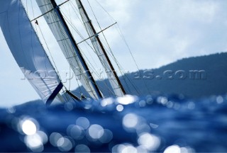 J Class racing in Antigua Race Week