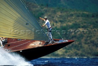 J Class racing in Antigua Race Week