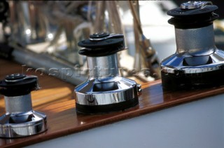 Superyacht deck fittings