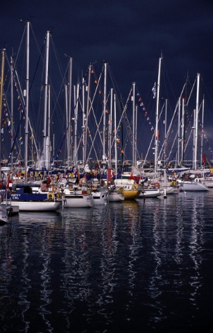 ARC  Atlantic Rally for Cruisers prepare for leaving port