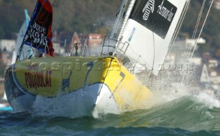 Le Havre 1 November 2003 Transat Jacques Vabre 2003 Start of the Monohulls: Chemin