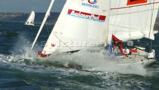 Le Havre 1 November 2003 Transat Jacques Vabre 2003 Start of the Monohulls: Gonnagitcha