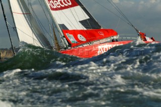 Le Havre 1 November 2003 Transat Jacques Vabre 2003 Start of the Monohulls: Adecco