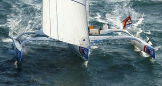 Le Havre 5 November 2003 Transat Jacques Vabre 2003 Start in Le Havre for the Multicoques 60 TimProgettoItalia