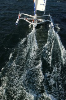 Le Havre 5 November 2003 Transat Jacques Vabre 2003 Start in Le Havre for the Multicoques 60 SERGIO TACCHINI