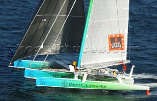 Le Havre 5 November 2003 Transat Jacques Vabre 2003 Start in Le Havre for the Multicoques 60 BAYER CROPSCIENCE