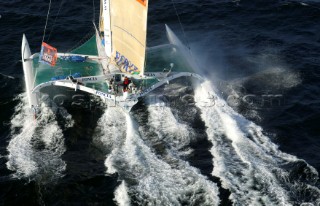 Le Havre 5 November 2003 Transat Jacques Vabre 2003 Start in Le Havre for the Multicoques 60 FONCIA