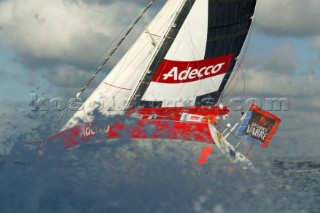 Le Havre 1 November 2003 Transat Jacques Vabre 2003 Start of the Monohulls: Adecco